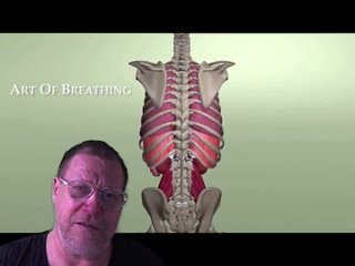 swedish massage. working with the breath pattern